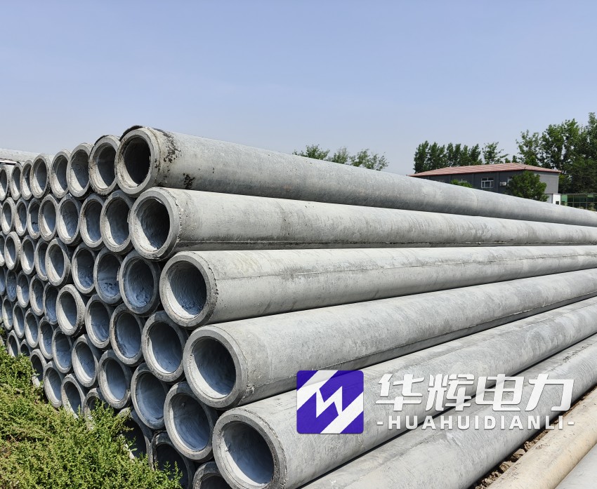 齐干却勒街道12米水泥电线杆