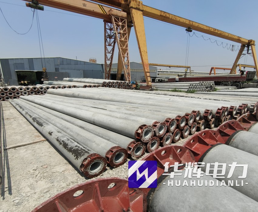 齐干却勒街道21米水泥电线杆